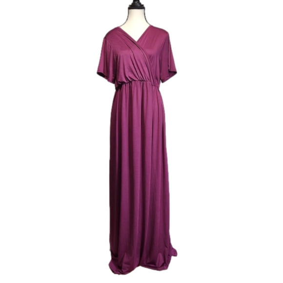 Maxi dress Size 2XL Purple color - Picture 4 of 9